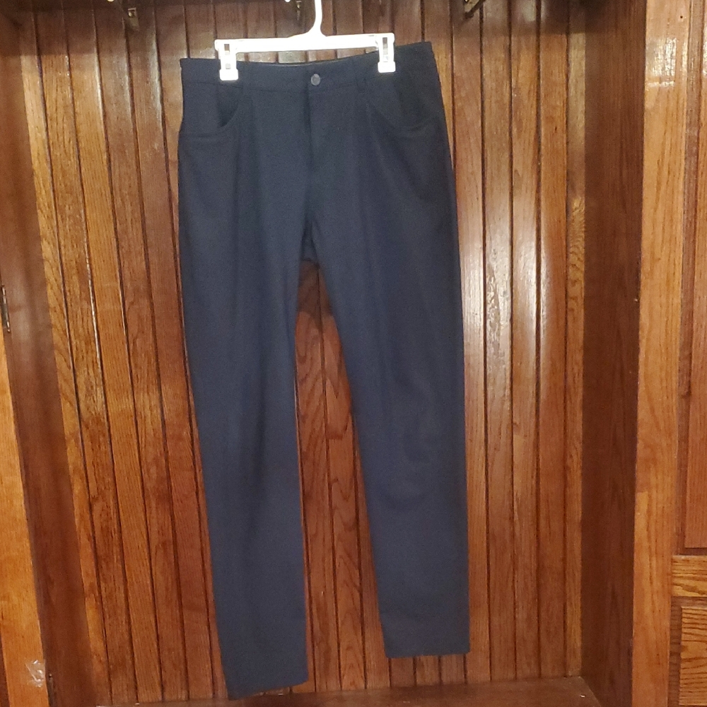 VUORI SIZE 34 Navy Blue Trousers